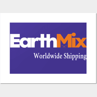 Earthmix Shipping Posters and Art